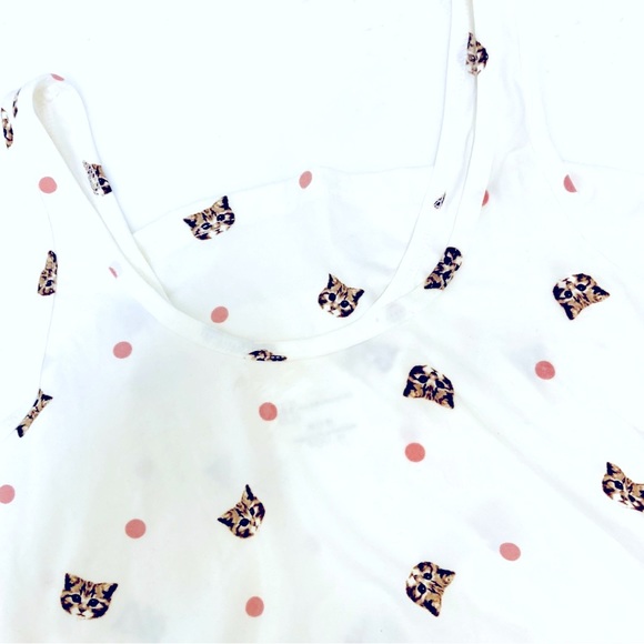 No Boundaries Cat Tank Top Size Medium - Picture 6 of 11